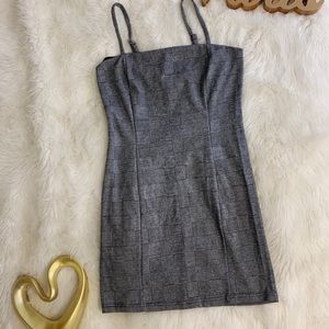 Forever21 plaid bodycon dress